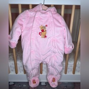 Disney Baby Winnie the Pooh Pajama with Built in Mittens